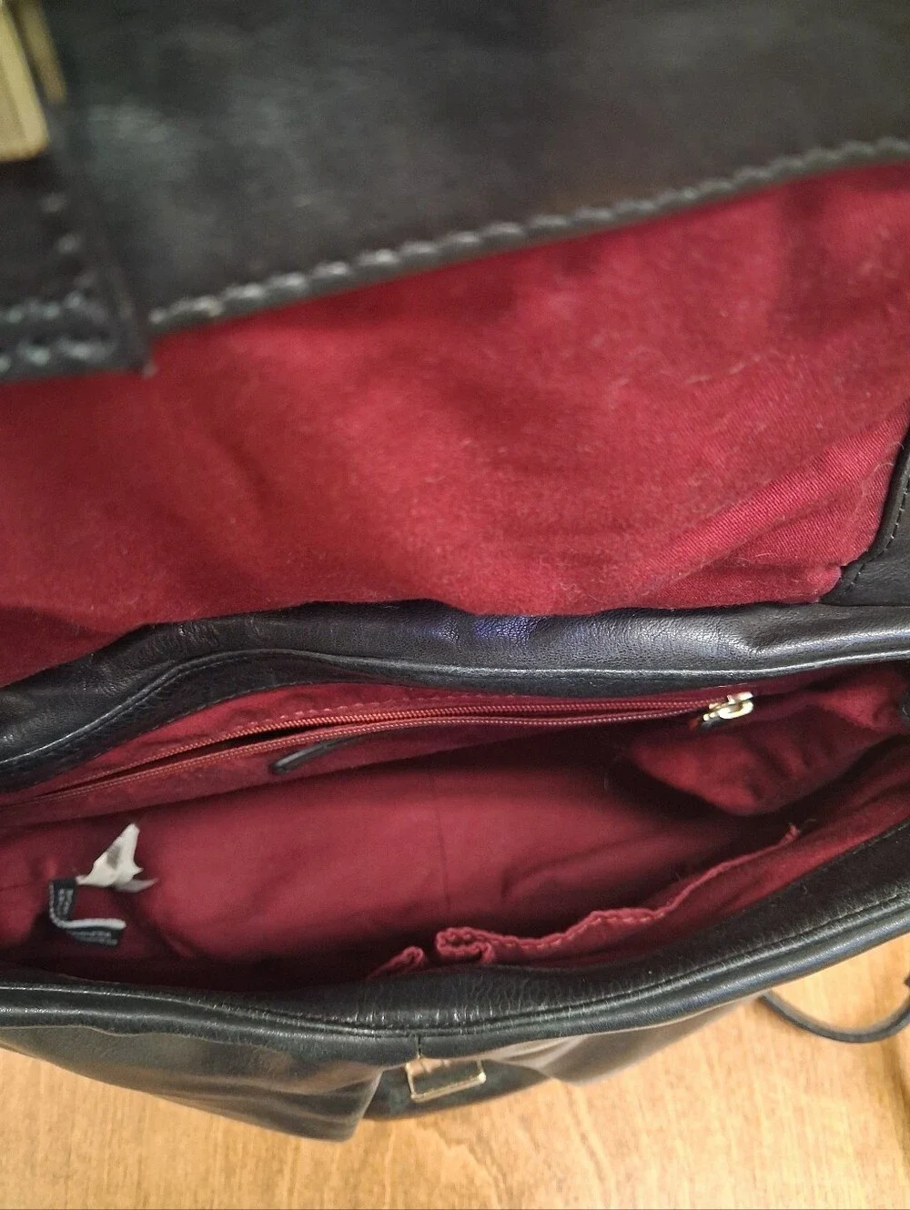 Marc by Marc Jacobs Black Leather Knotted Marchive Backpack